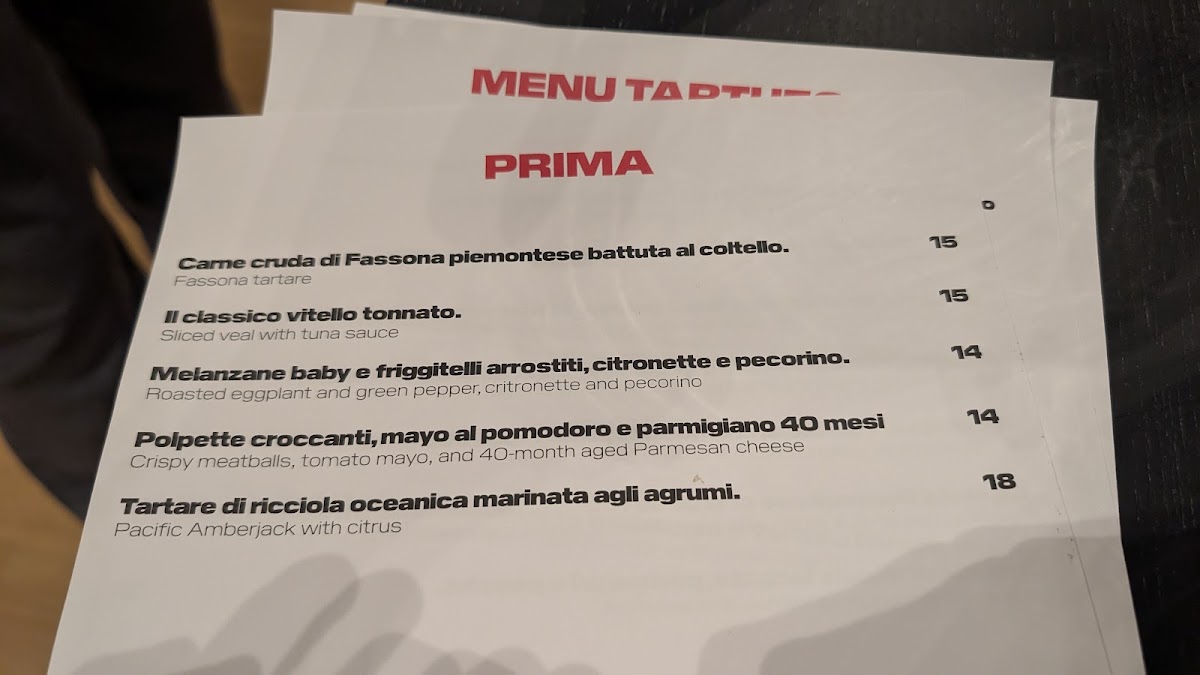 Menu Ristorante Luce-4