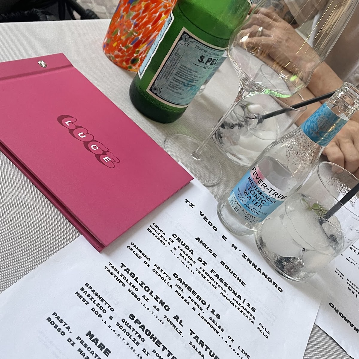 Menu Ristorante Luce-7